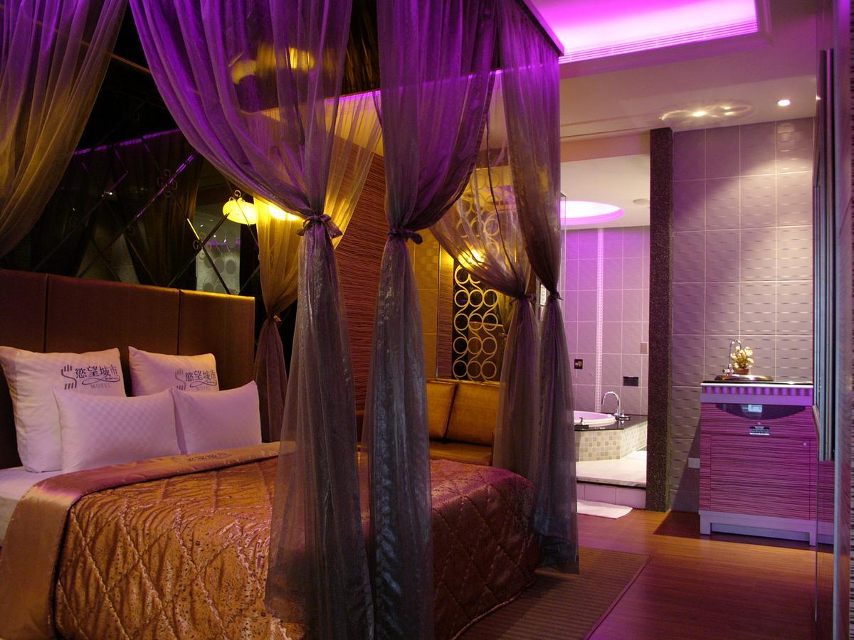 Sexy City Motel Đài Nam Ngoại thất bức ảnh