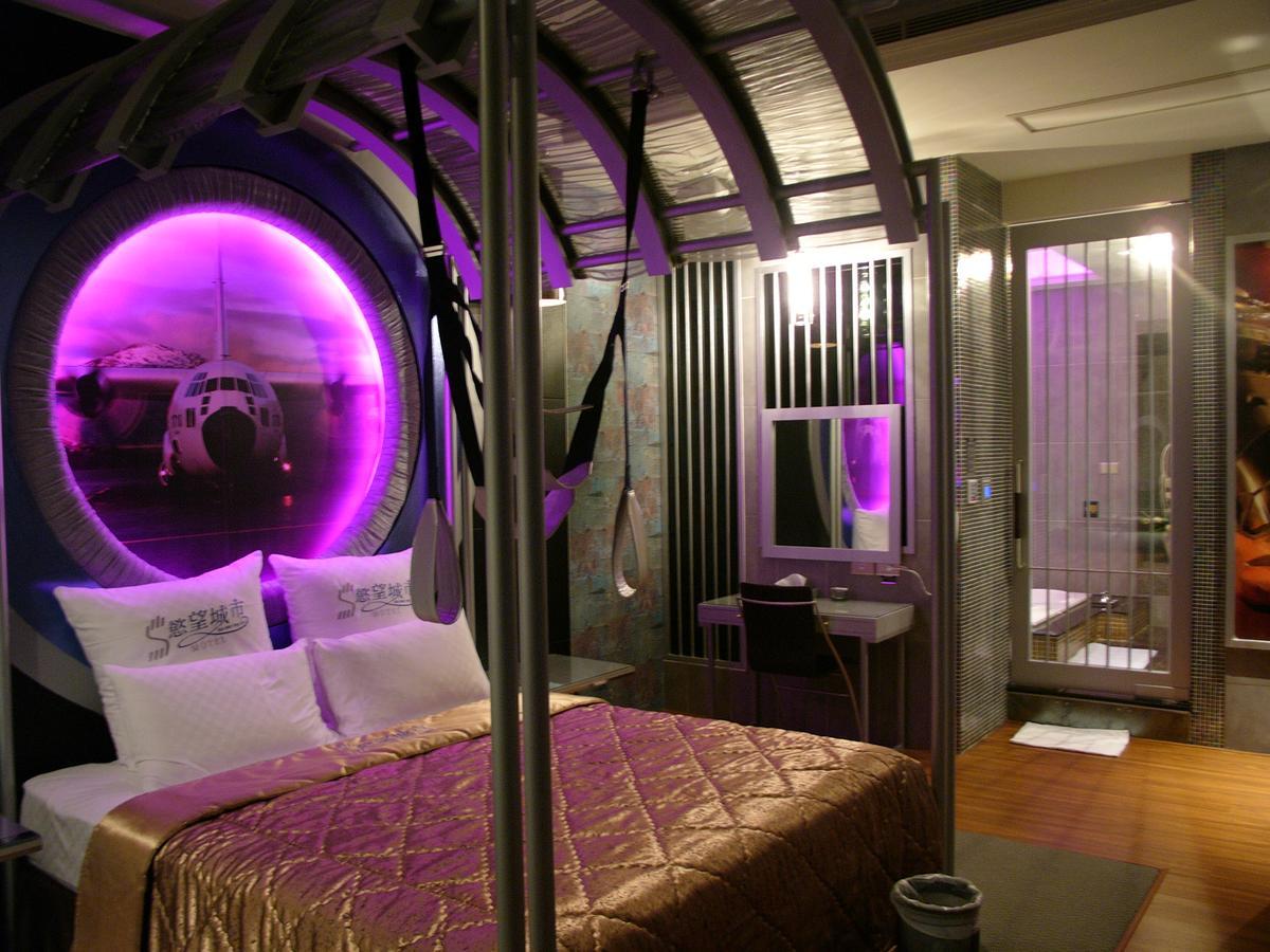 Sexy City Motel Đài Nam Ngoại thất bức ảnh